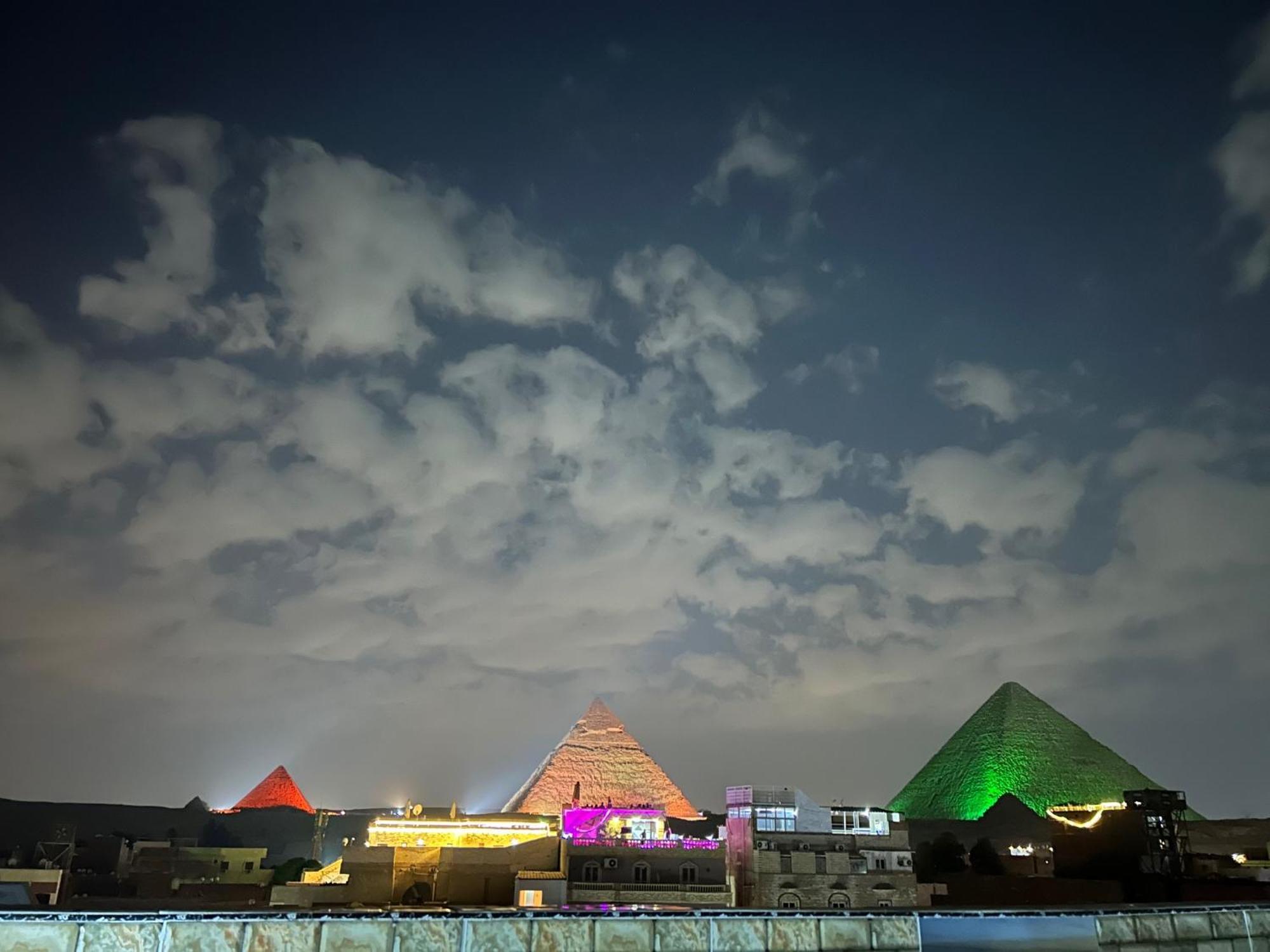 Mesho Falcon Pyramids View Inn Kafret el-Gabal 外观 照片