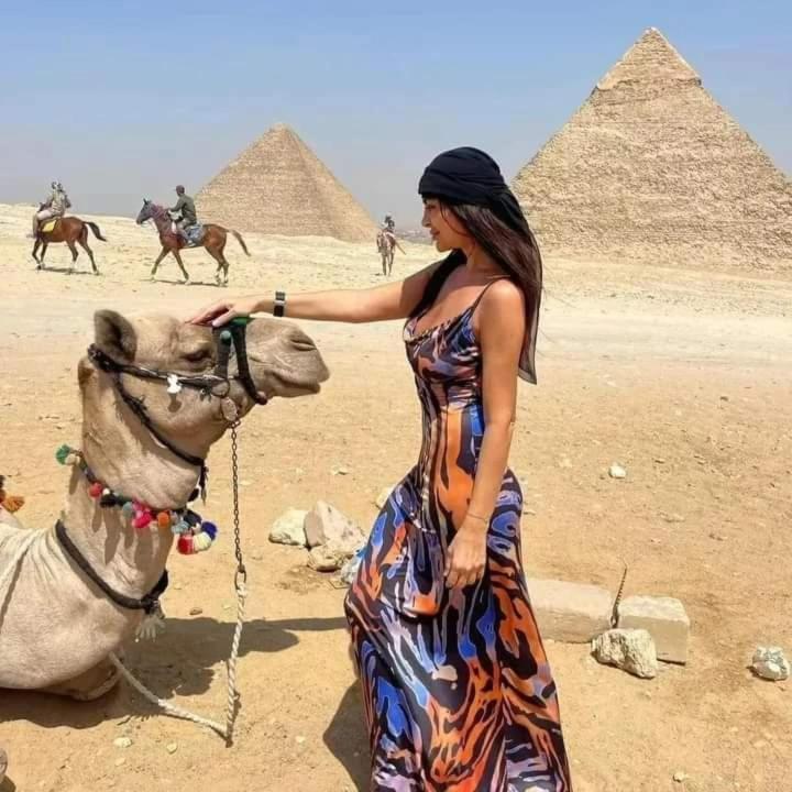 Mesho Falcon Pyramids View Inn Kafret el-Gabal 外观 照片