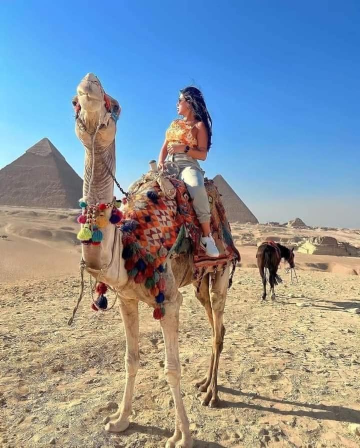 Mesho Falcon Pyramids View Inn Kafret el-Gabal 外观 照片
